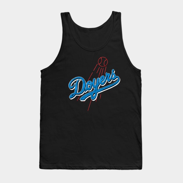 Los Doyers Tank Top by salohman